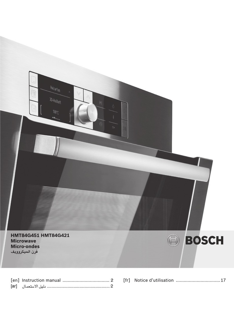 Bosch HMT84G451 instruction manual