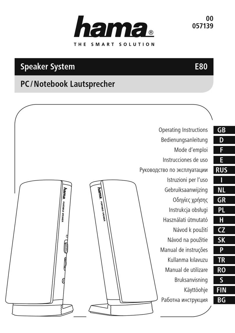 Hama 57139 User manual Hama 57139 User manual