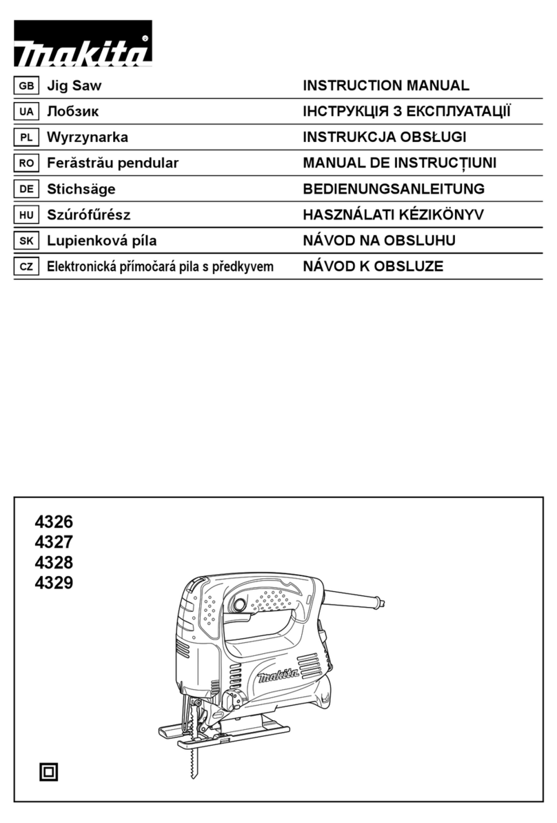 Makita 4326 instruction manual