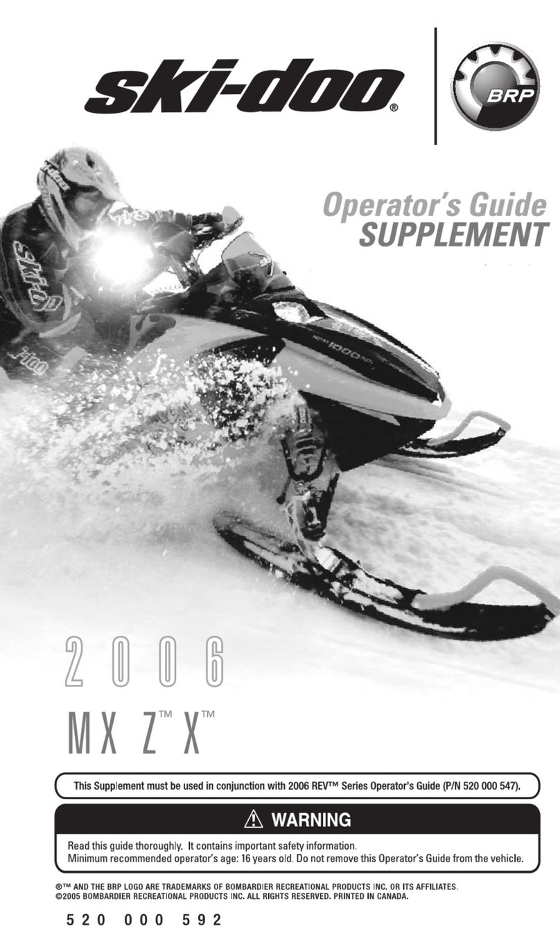 Ski-Doo 2006 MX Z Manual