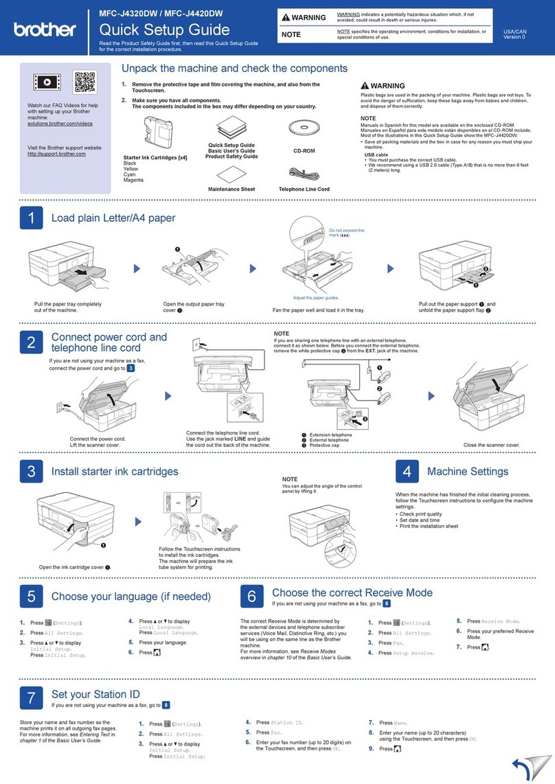 Brother MFC-J4320DW User manual