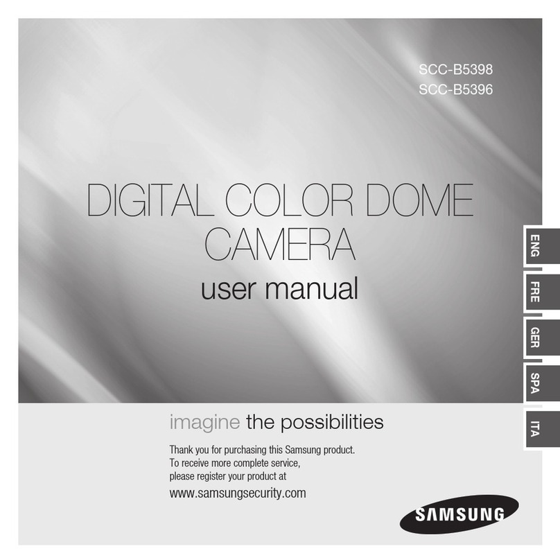 Samsung SCC-B5398 user manual