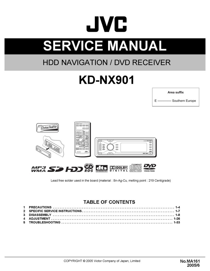 JVC EXAD KD-NX901 User manual