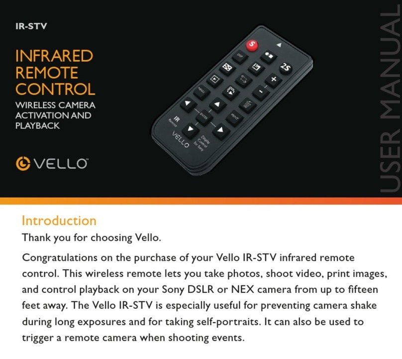 Vello IR-STV User manual Vello IR-STV User manual