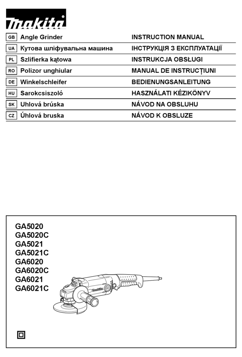 Makita GA5020 instruction manual
