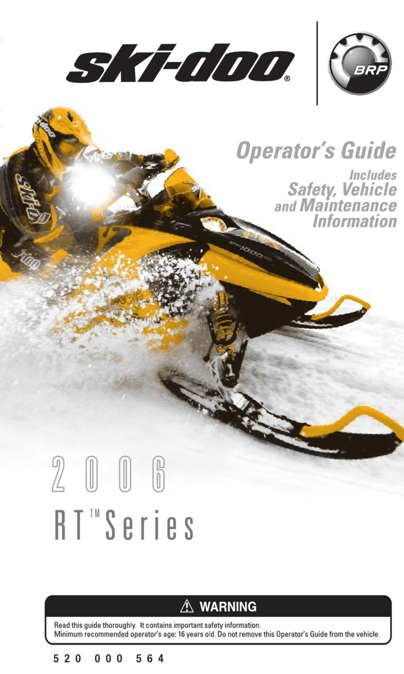 Ski-Doo 2006 RT series Manual