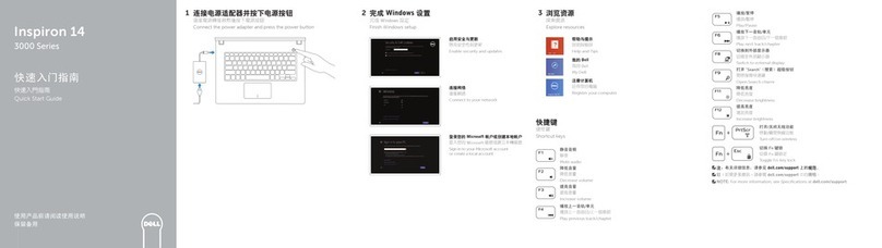 Dell Inspiron 14 000 Series User manual