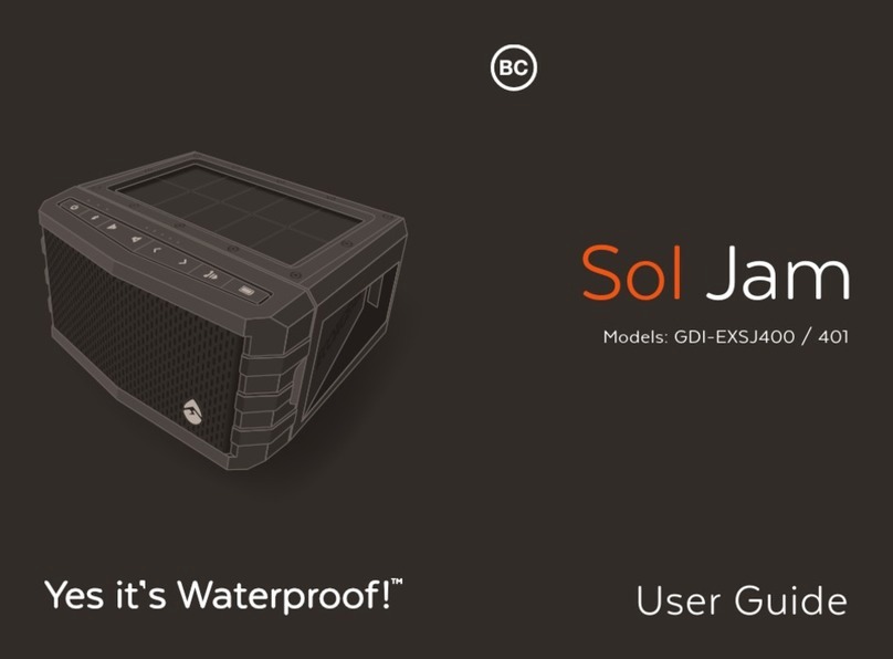 SOL JAM GDI-EXSJ400 user guide