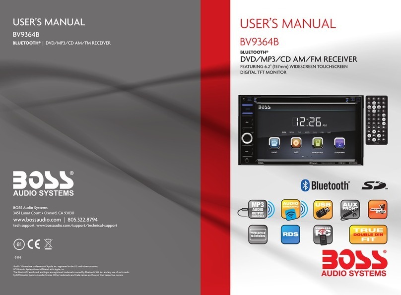 Boss Audio Systems BV9364B user manual