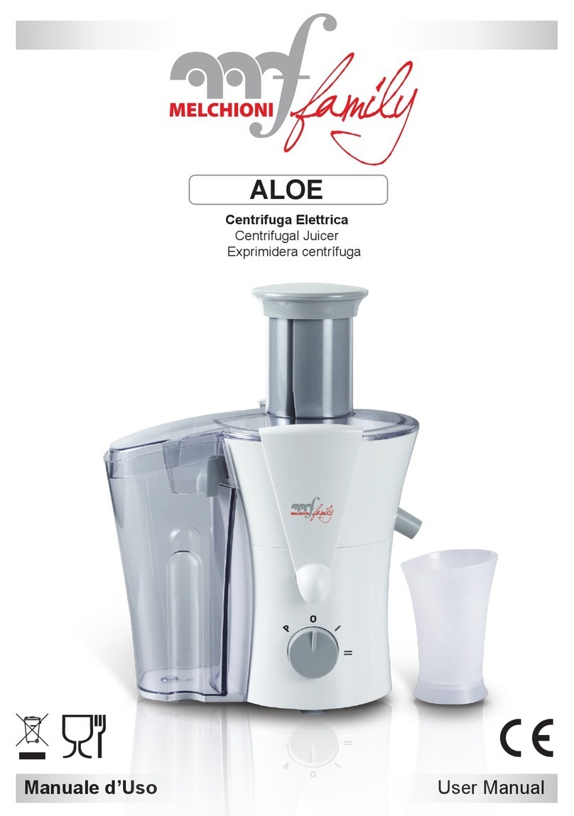 Melchioni ALOE User manual