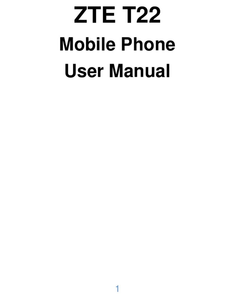 Zte T22 User manual