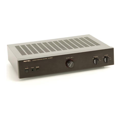Rotel RA-935BX User manual
