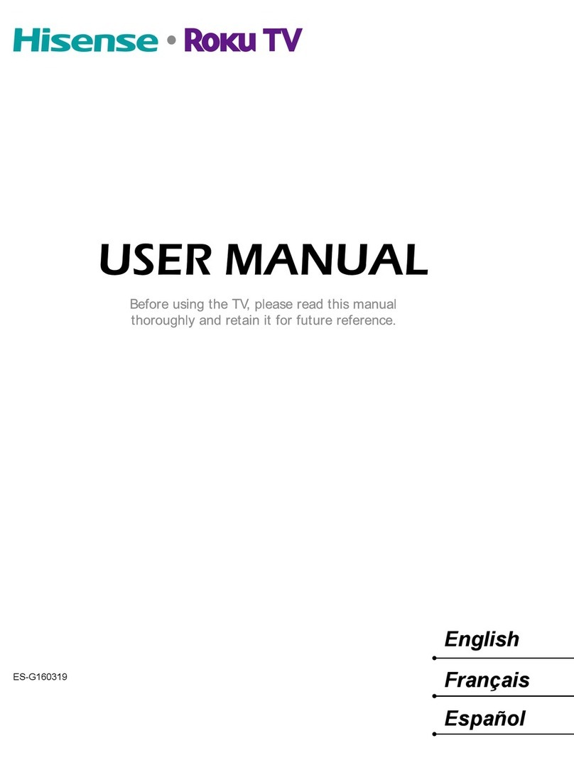 Hisense 48H4CROKU TV User manual