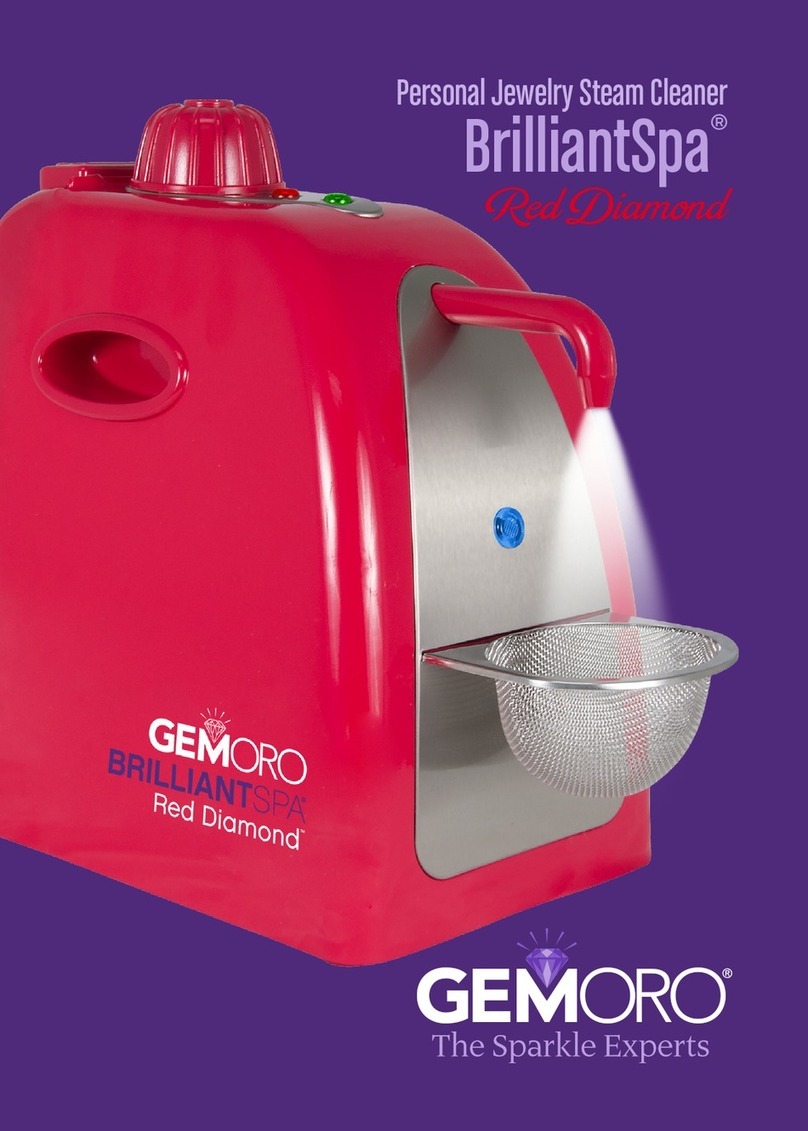 GemOro BRILLIANT SPA Operating instructions
