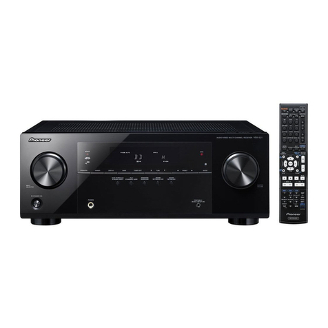 Pioneer VSX-521-K quick start guide