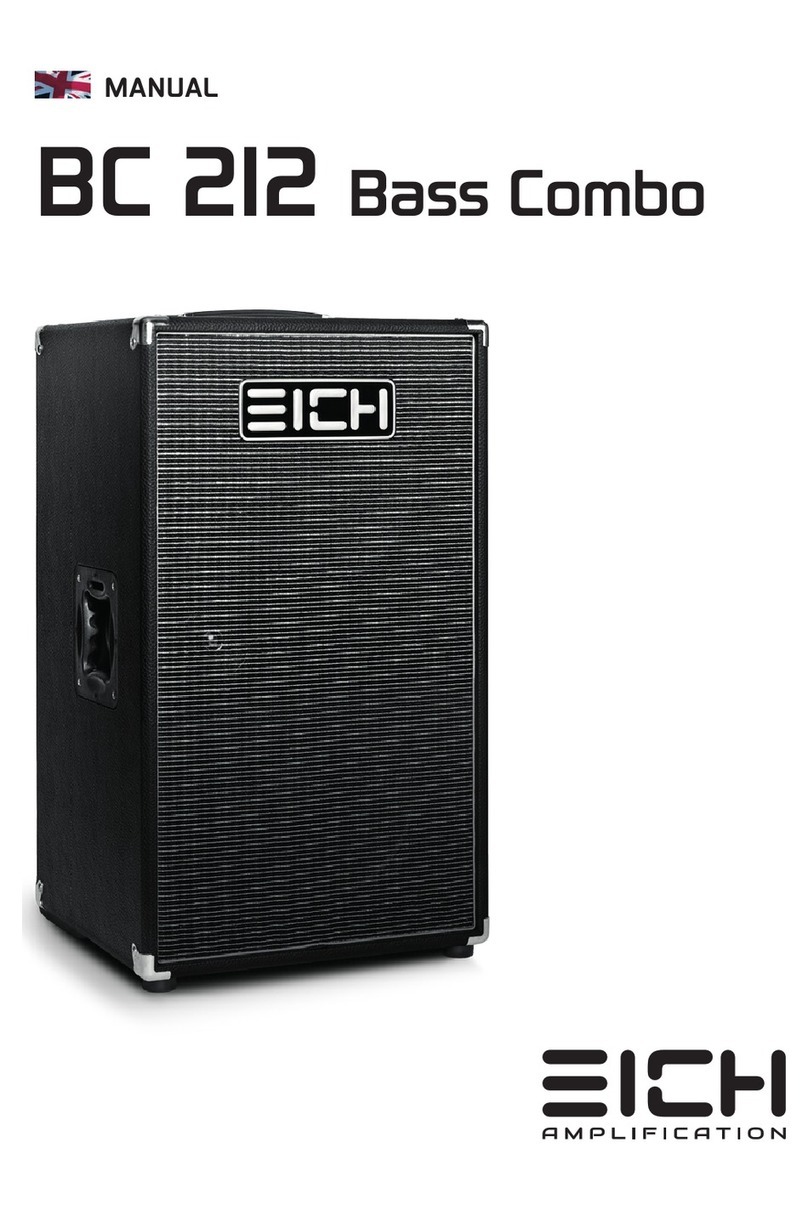 Eich BC 212 BASS COMBO manual