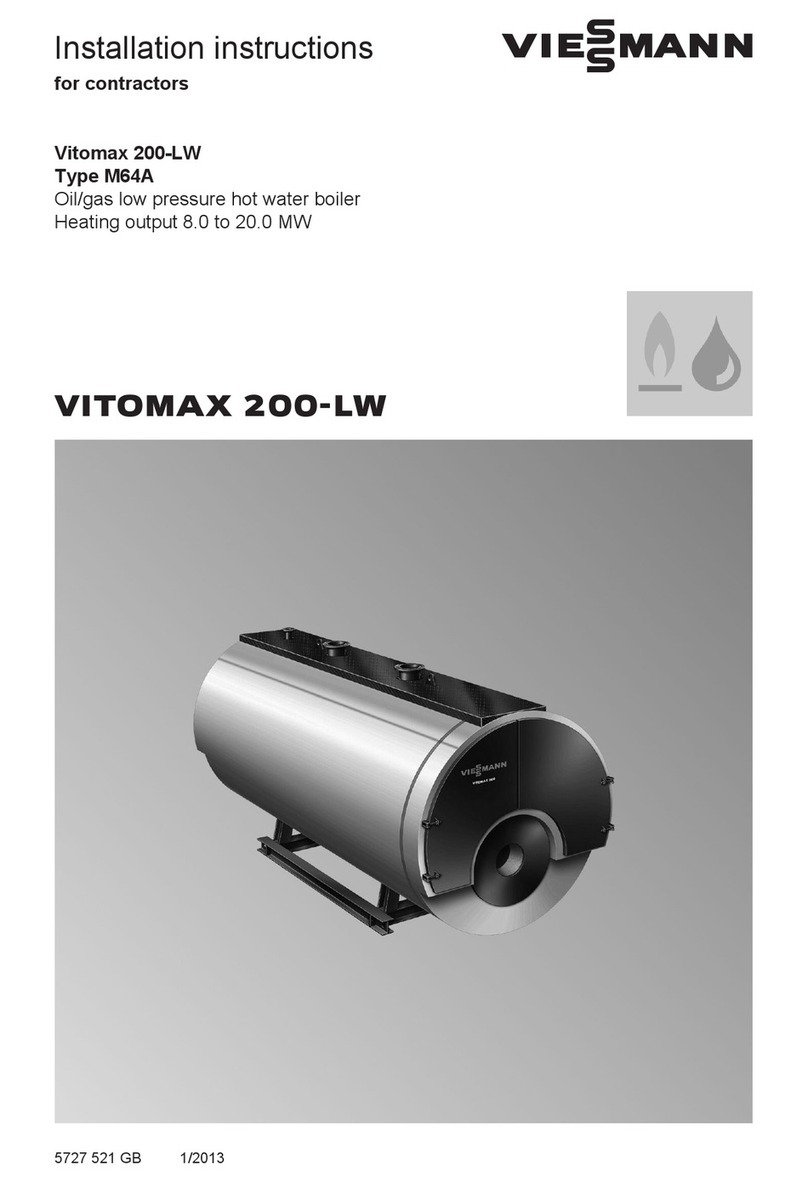 Viessmann VITOMAX 200-LW installation instructions