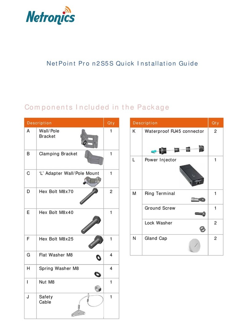 Netronics NetPoint Pro n2S5S Quick installation guide Netronics NetPoint Pro n2S5S Quick installation guide