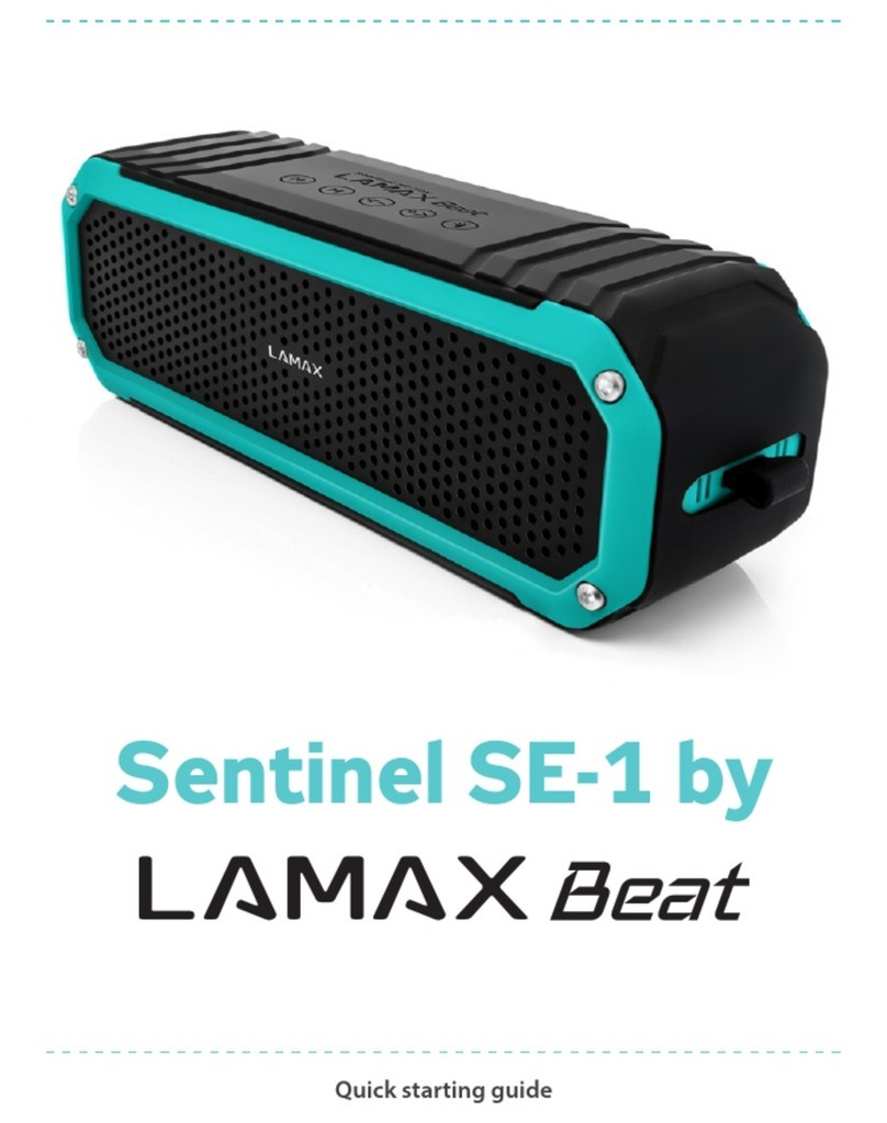LAMAX BEAT SENTINEL SE-1 Quick starting guide