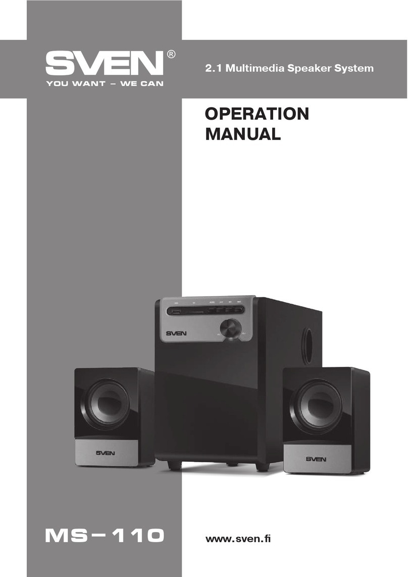 Sven MS-110 User manual