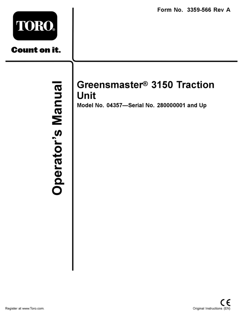 Toro 4357 Operator's manual
