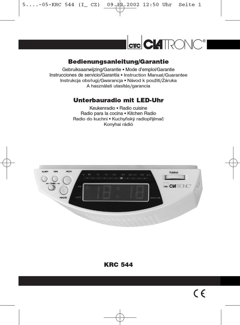 Clatronic KRC 544 Technical specifications