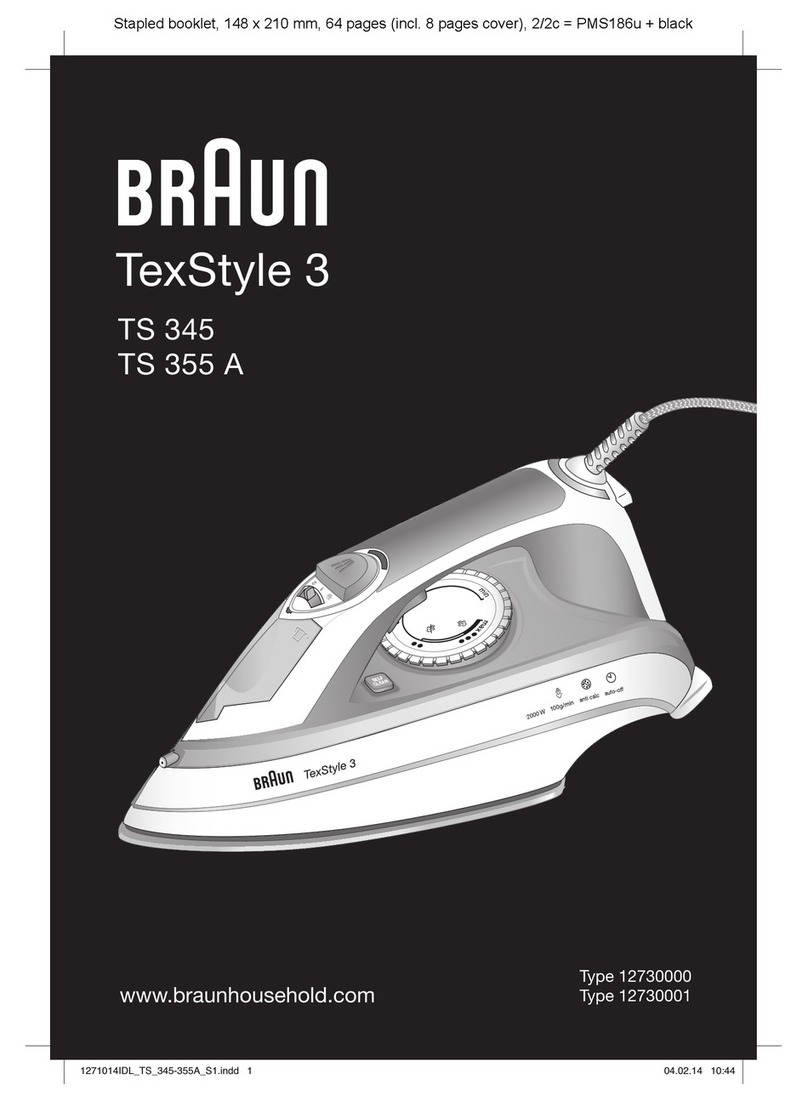 Braun TS 345 manual