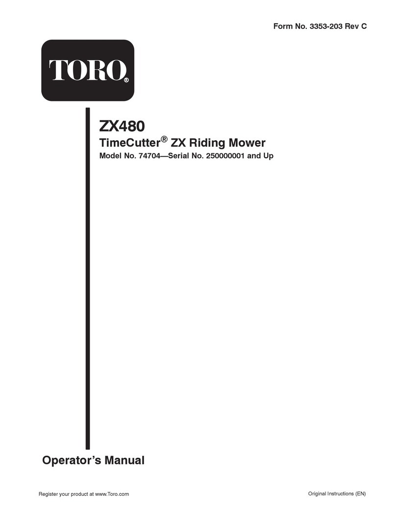 Toro 74704 User manual