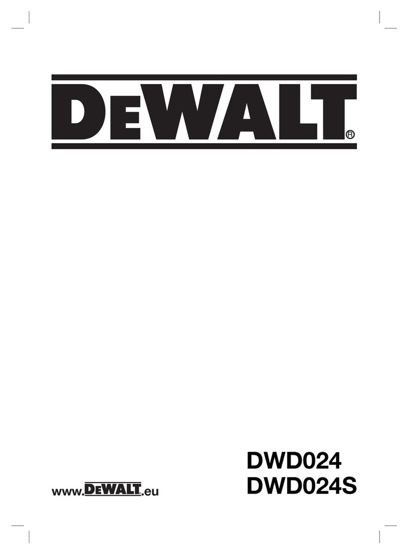 DeWalt DWD024 User manual