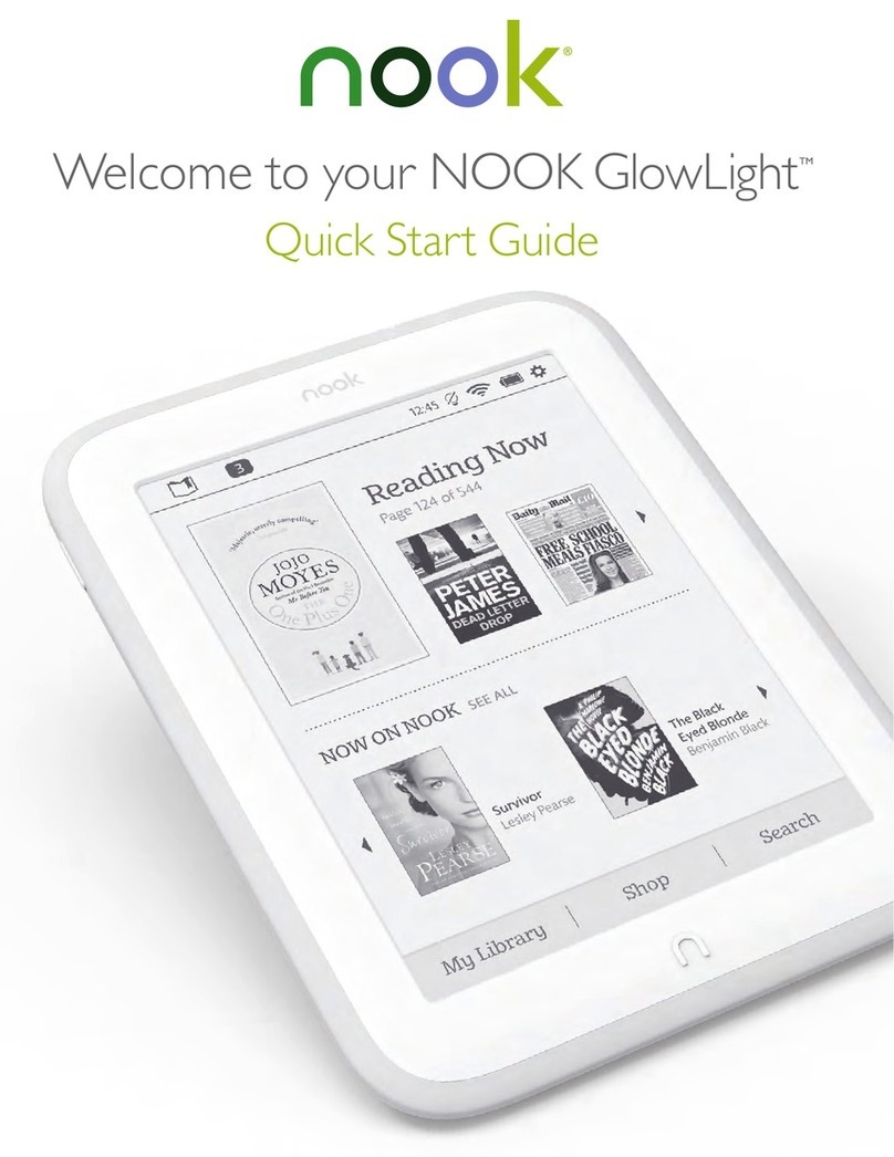 NOOK GlowLight User manual