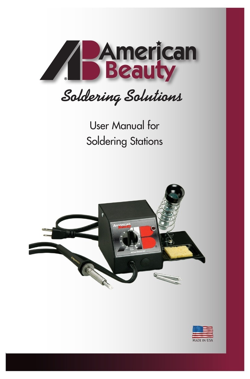 American Beauty V36GL3 user manual