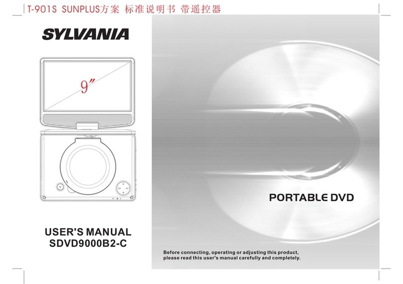 Sylvania SDVD9000B2-C user manual