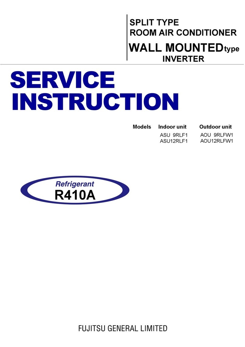 Fujitsu ASU9RLF1 Original operating manual Fujitsu ASU9RLF1 Original operating manual