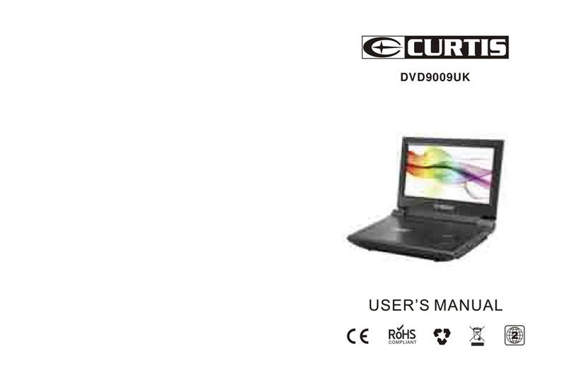 Curtis DVD9009UK User manual