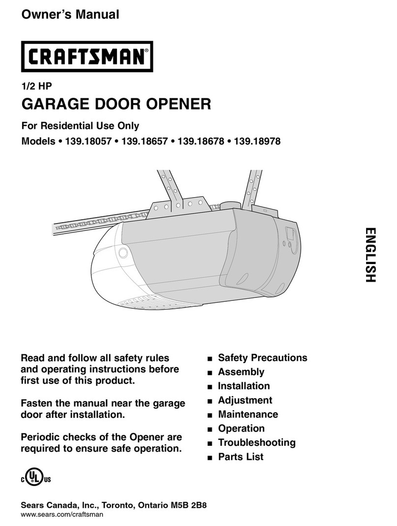 Craftsman 139.18057 User manual