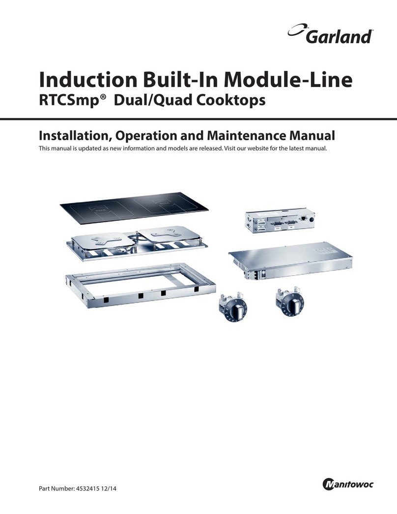 Garland MO DU 7000-360 Installation, operation and maintenance manual