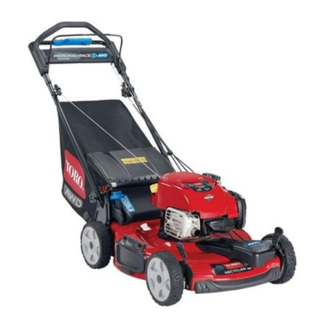 Toro Recycler 20012 Operator's manual