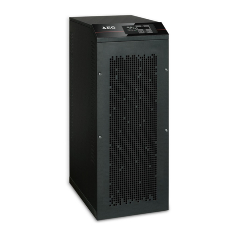 AEG UPS 10 kVA User manual AEG UPS 10 kVA User manual