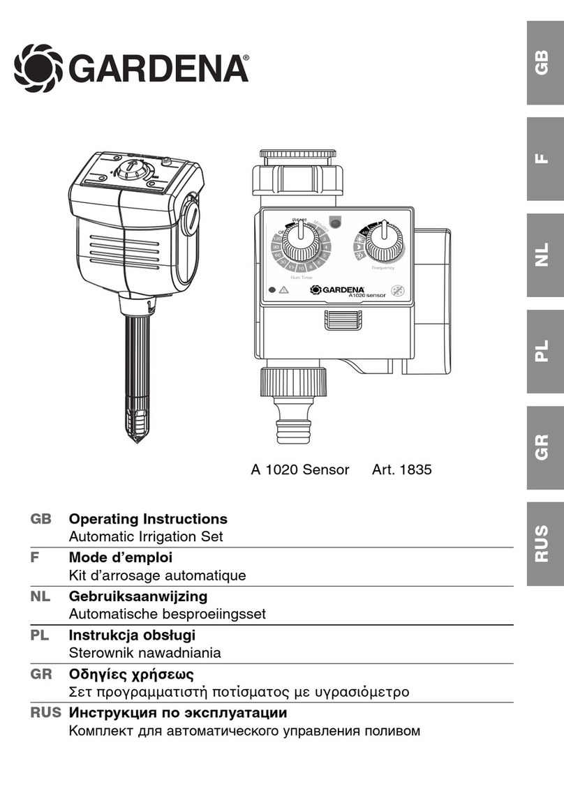Gardena A 1020 Sensor User manual