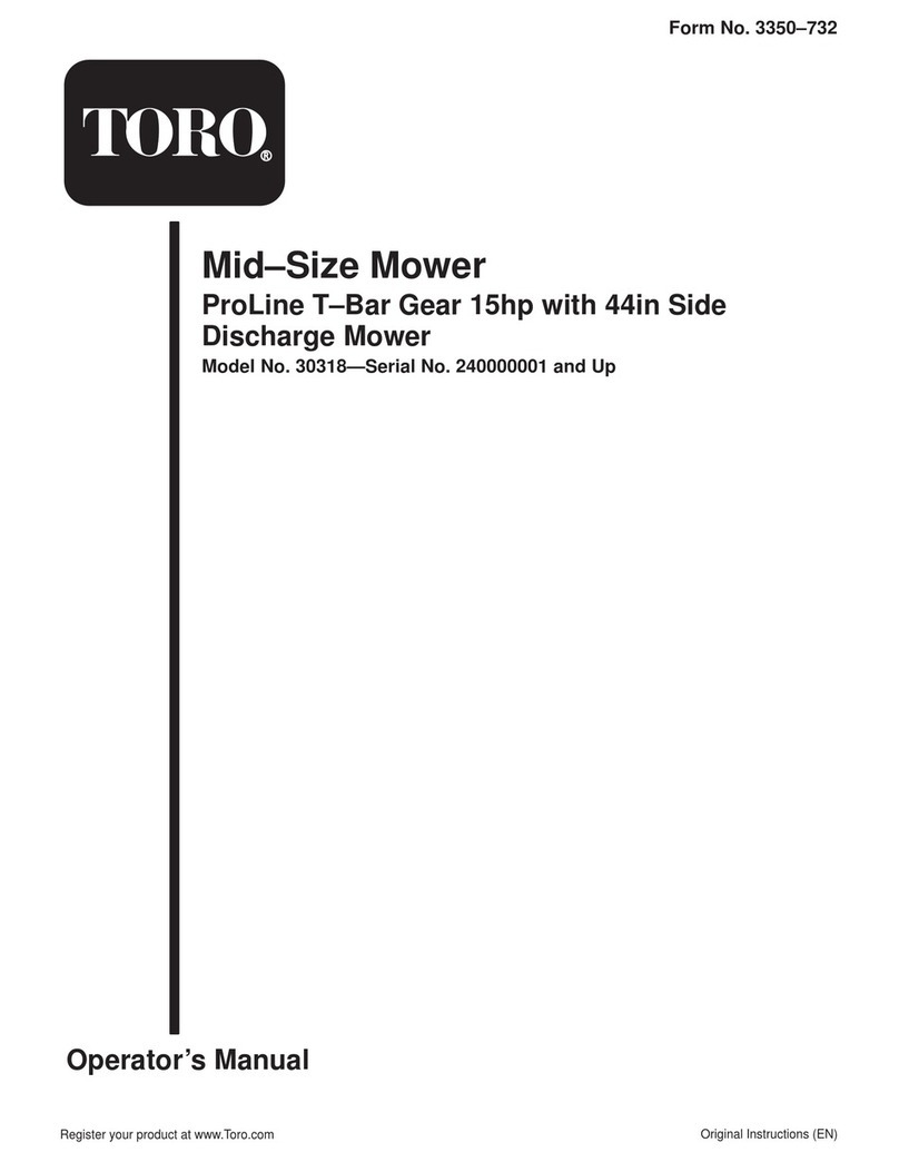 Toro 30318 User manual