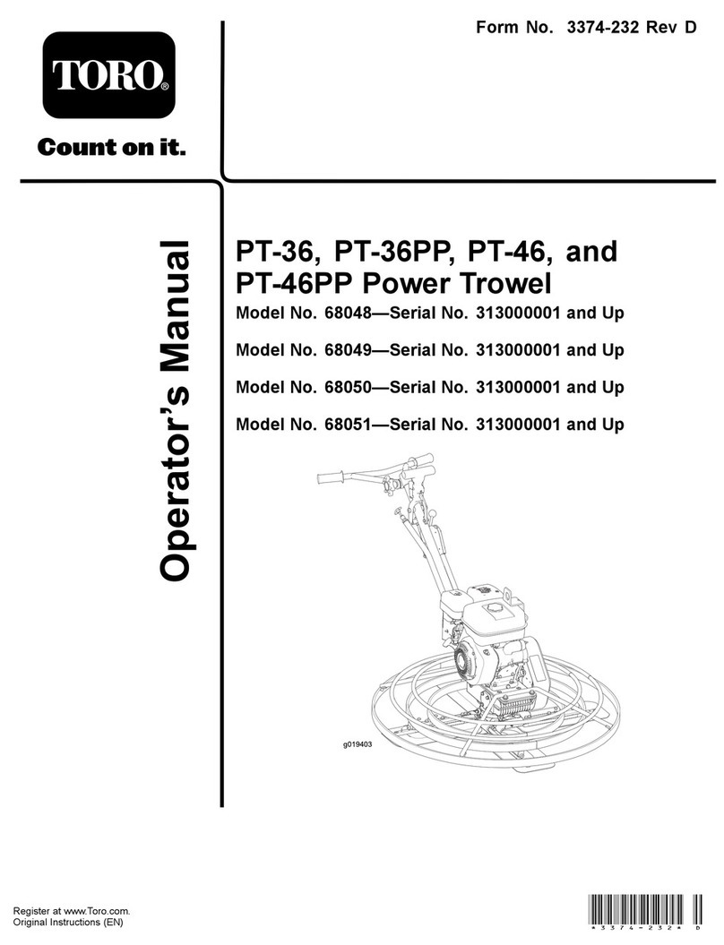 Toro 68048 Operator's manual