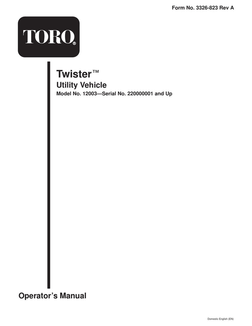 Toro Twister 12003 User manual Toro Twister 12003 User manual