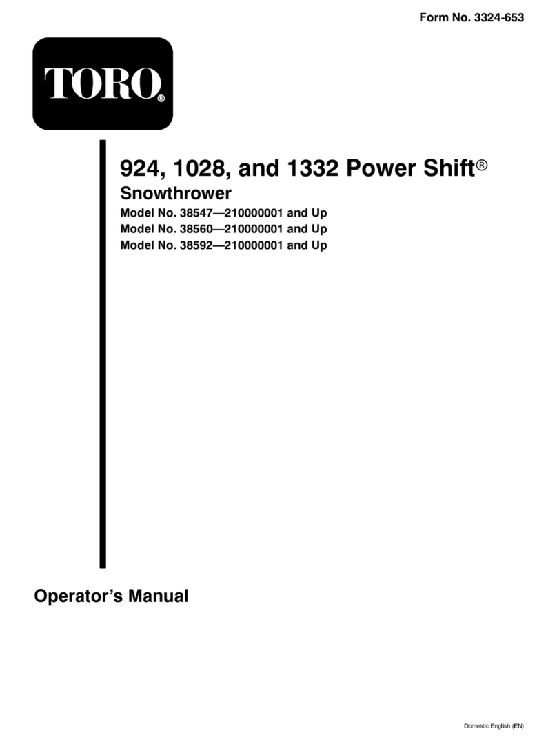 Toro 38547 User manual