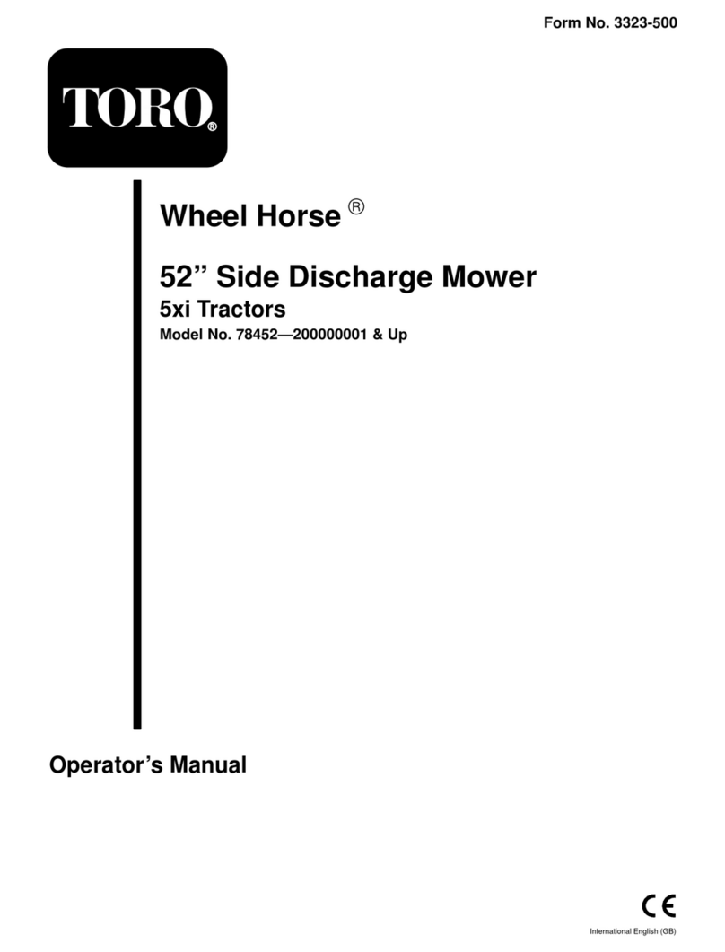 Toro 78452 Operator's manual
