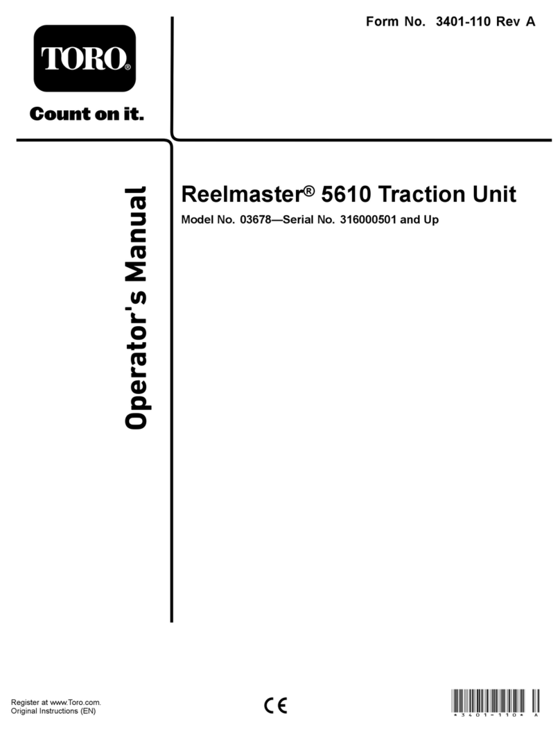 Toro 3678 User manual