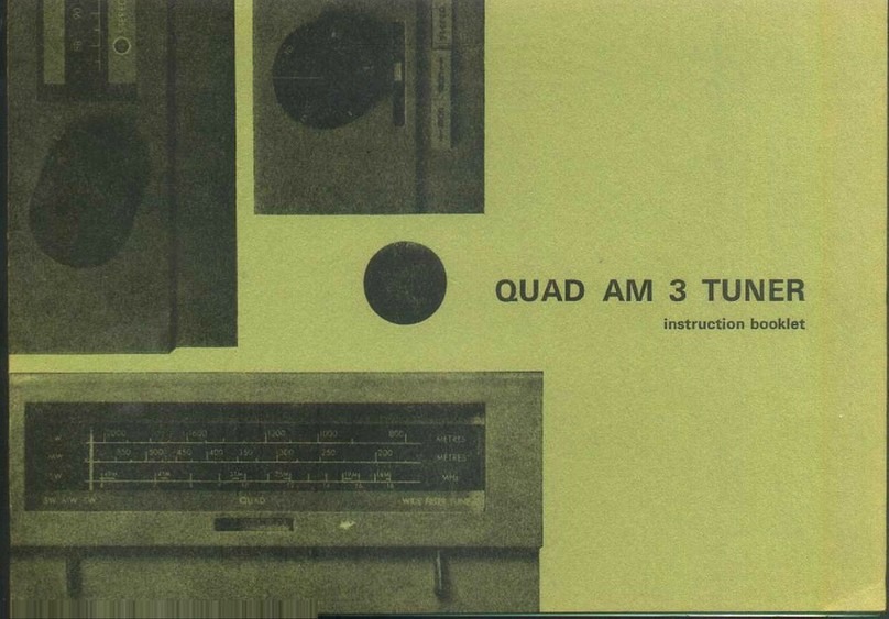 Am QUAD 3 Instruction booklet