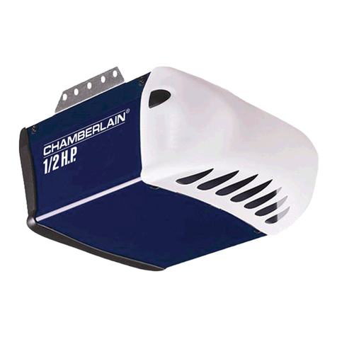 Chamberlain Power Drive PD210M User manual Chamberlain Power Drive PD210M User manual