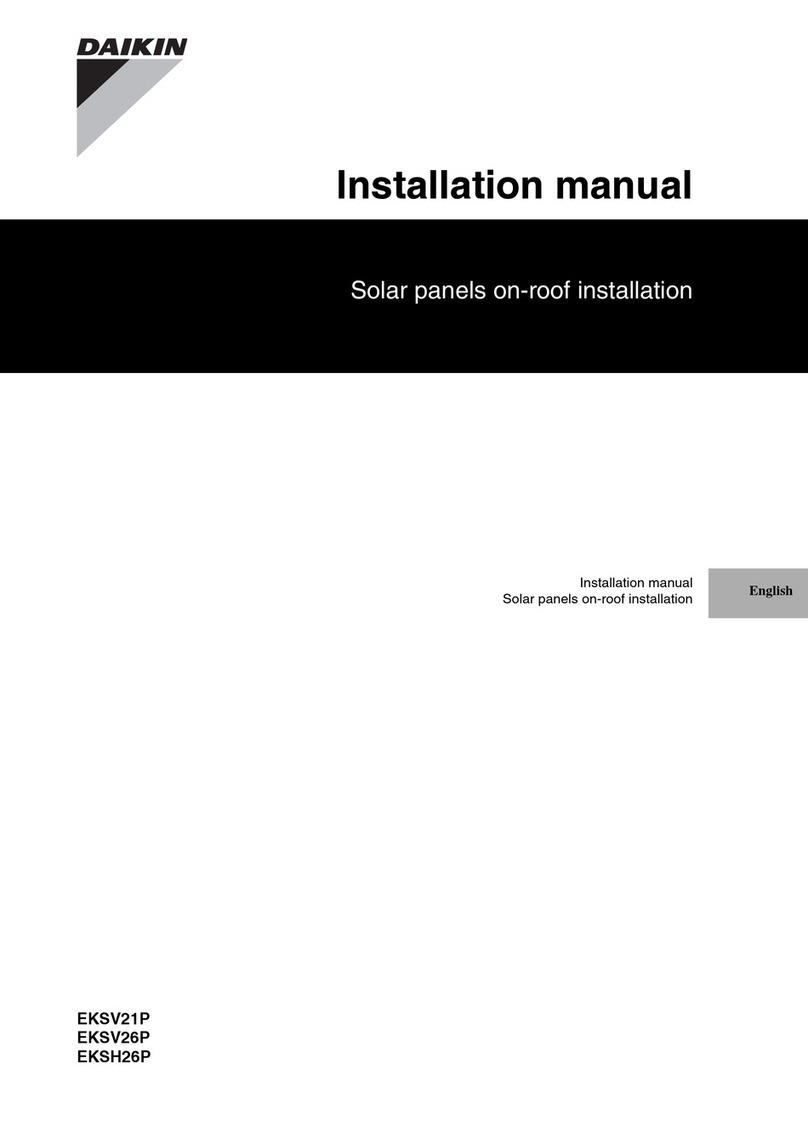 Daikin EKSV21P User manual