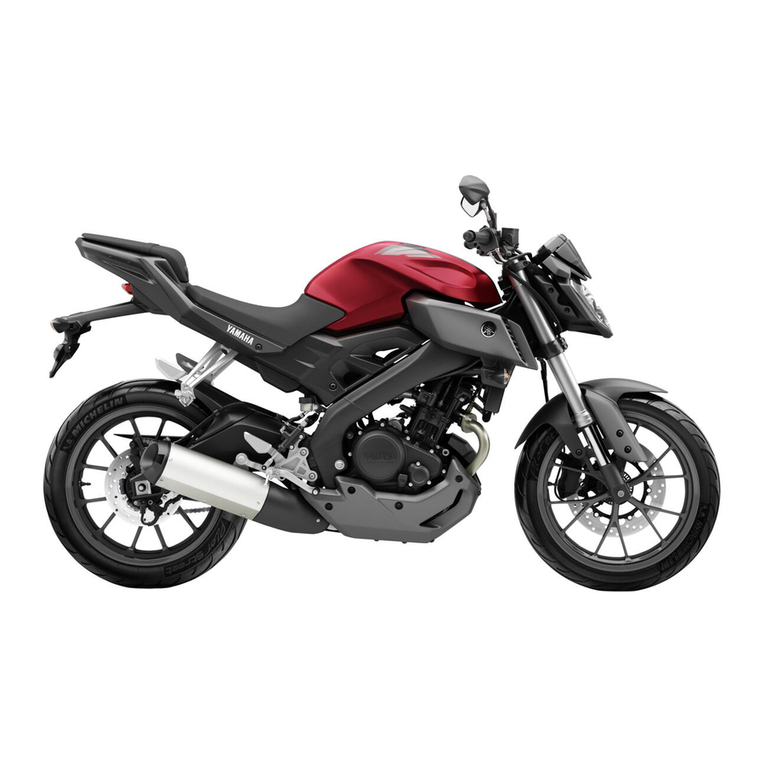 Yamaha MT-125 User manual