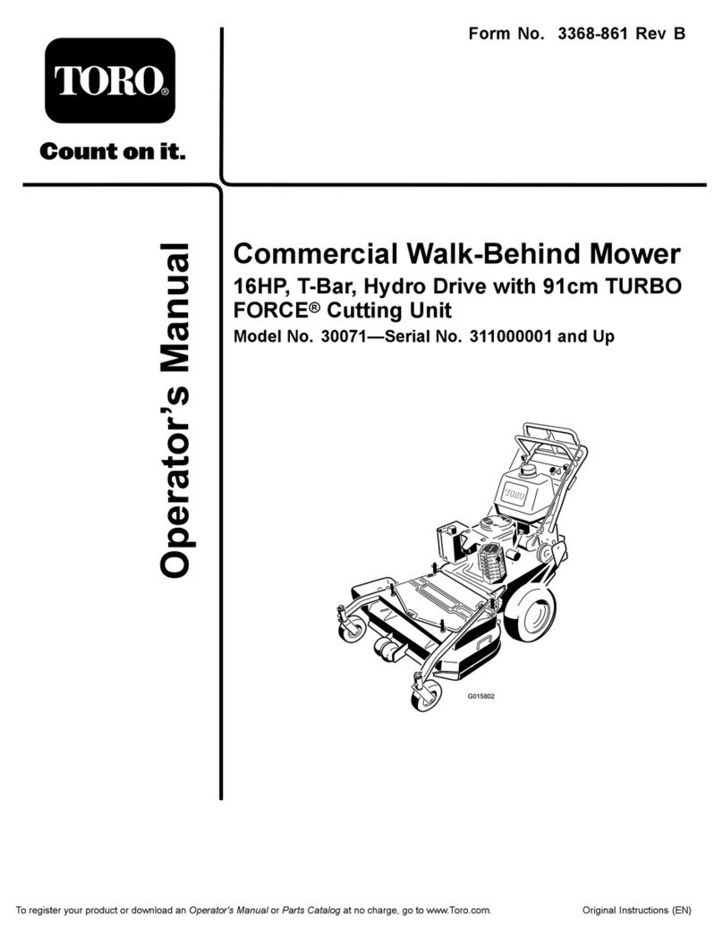 Toro 30071 Operator's manual